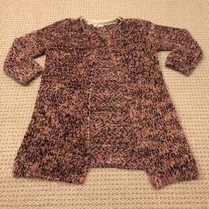 Solalitaire multi color long sleeve cardigan